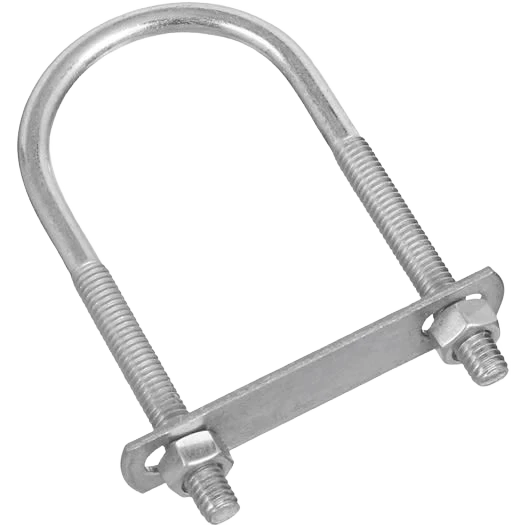 Recyclable National Hardware 5 16 x 2 x 4-1 2 Zinc Round U Bolt Solid