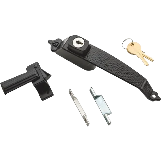 Consistent National Hardware Dual Keyed Push Button Door Latch Reliable