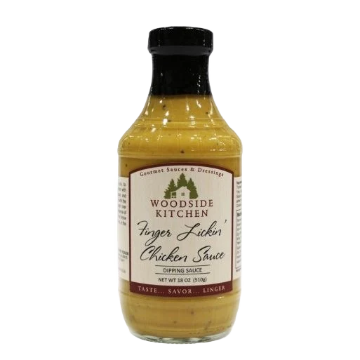 Modern Woodside Kitchen Finger Lickin' Chicken Sauce World-Class
