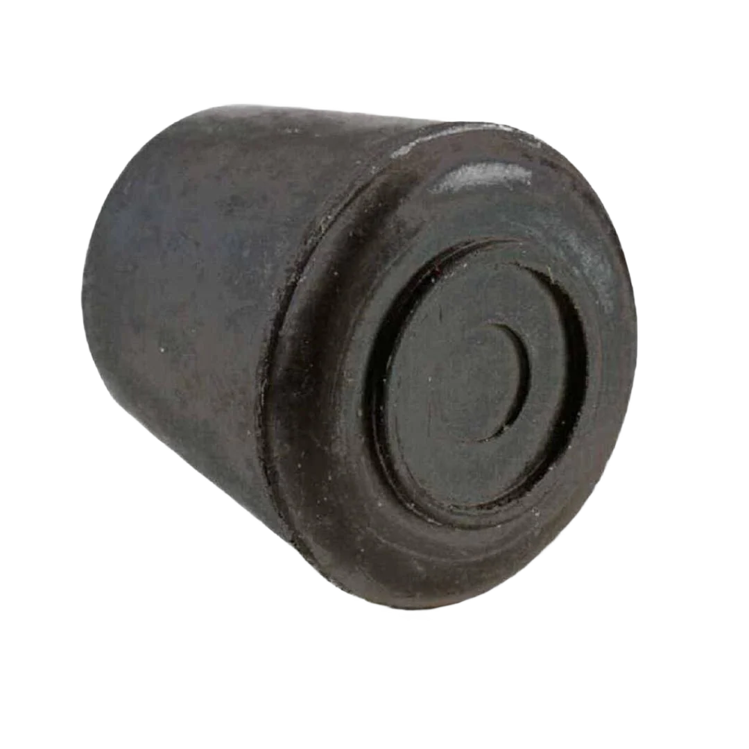 Functional Shepherd 1 2 in. Black Hi-Tip Rubber Furniture Leg Protector Original