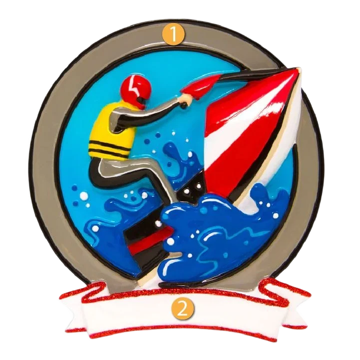 Enhanced PolarX Personalized Jet Ski Ornament Healthy