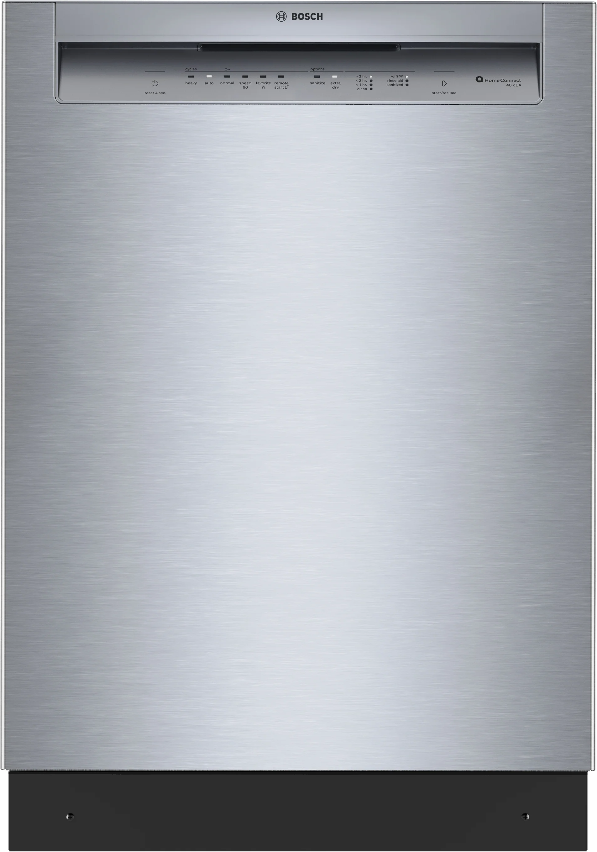 High-Quality 300 Series Dishwasher 24'' Stainless Steel Anti-fingerprint Safe