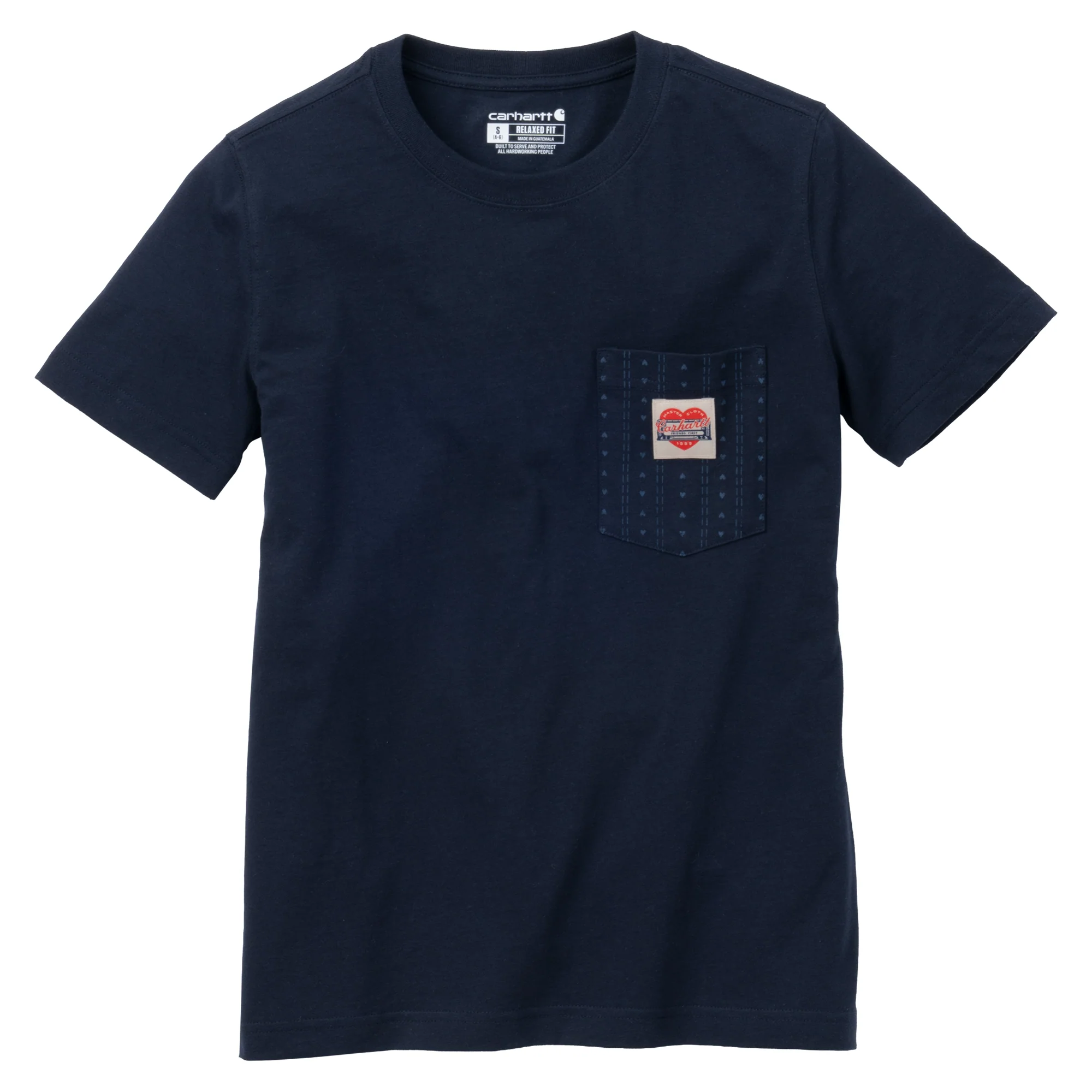 Traditional Carhartt Women's Irvine Relaxed Heart Print T-Shirt Breathable