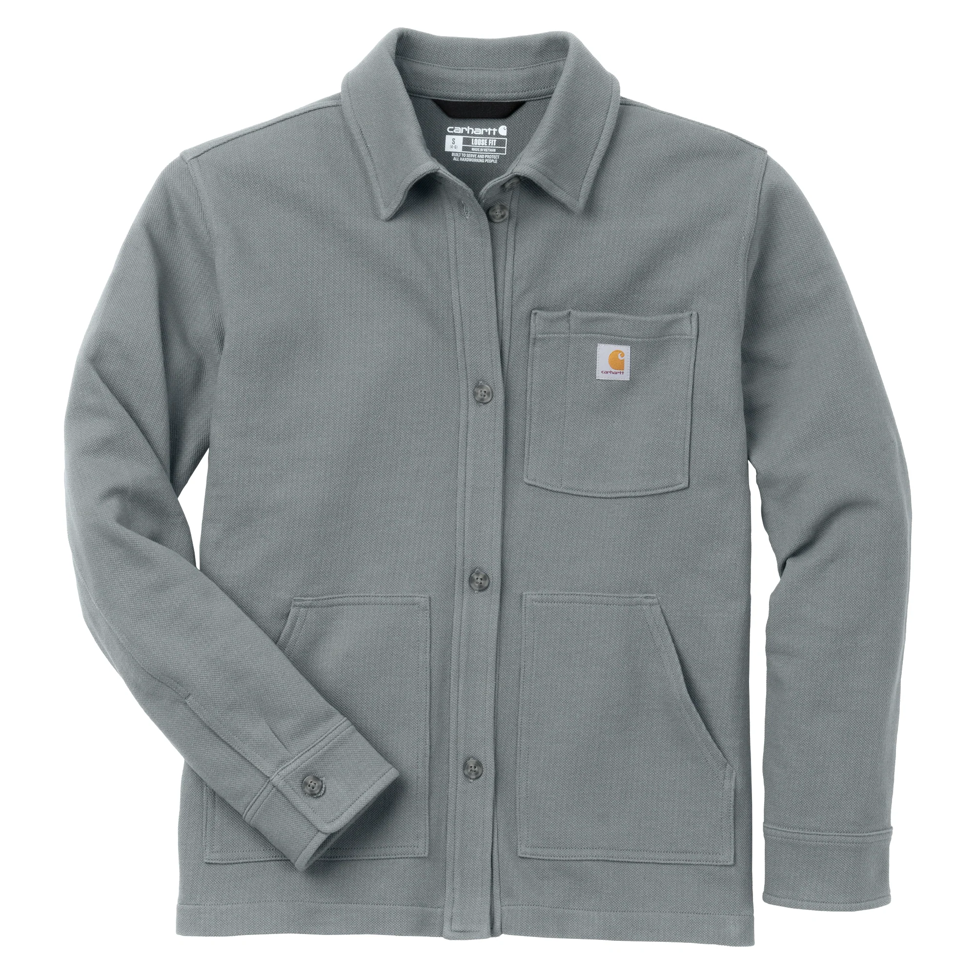 Organic Carhartt Women's Textured Knit Overshirt Proven