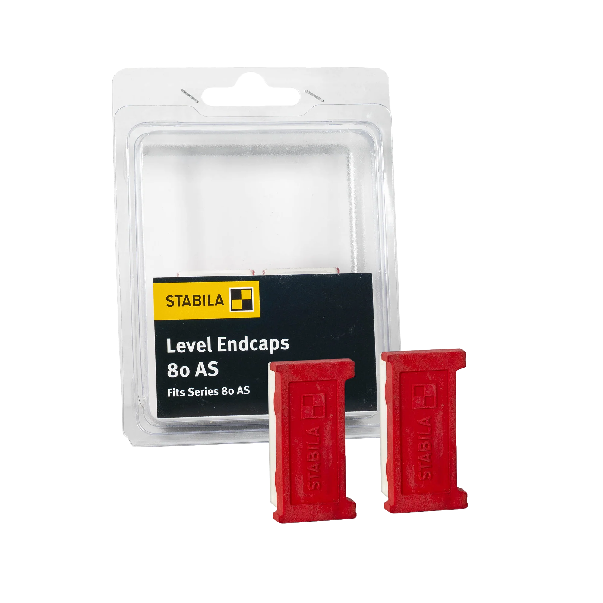 Unique Stabila Type 80-AS M-2 Rubber Level End Caps 2-Pc. Versatile
