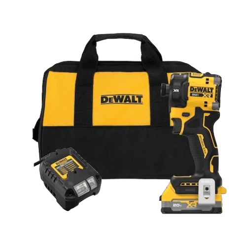 High-Grade DEWALT 20V MAX XR® Brushless 1 4 Hydraulic Impact Driver Kit w POWERSTACK™ Genuine