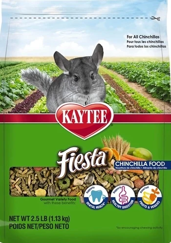 Artisan Kaytee Fiesta Chinchilla Food 2.5 lb. Clean