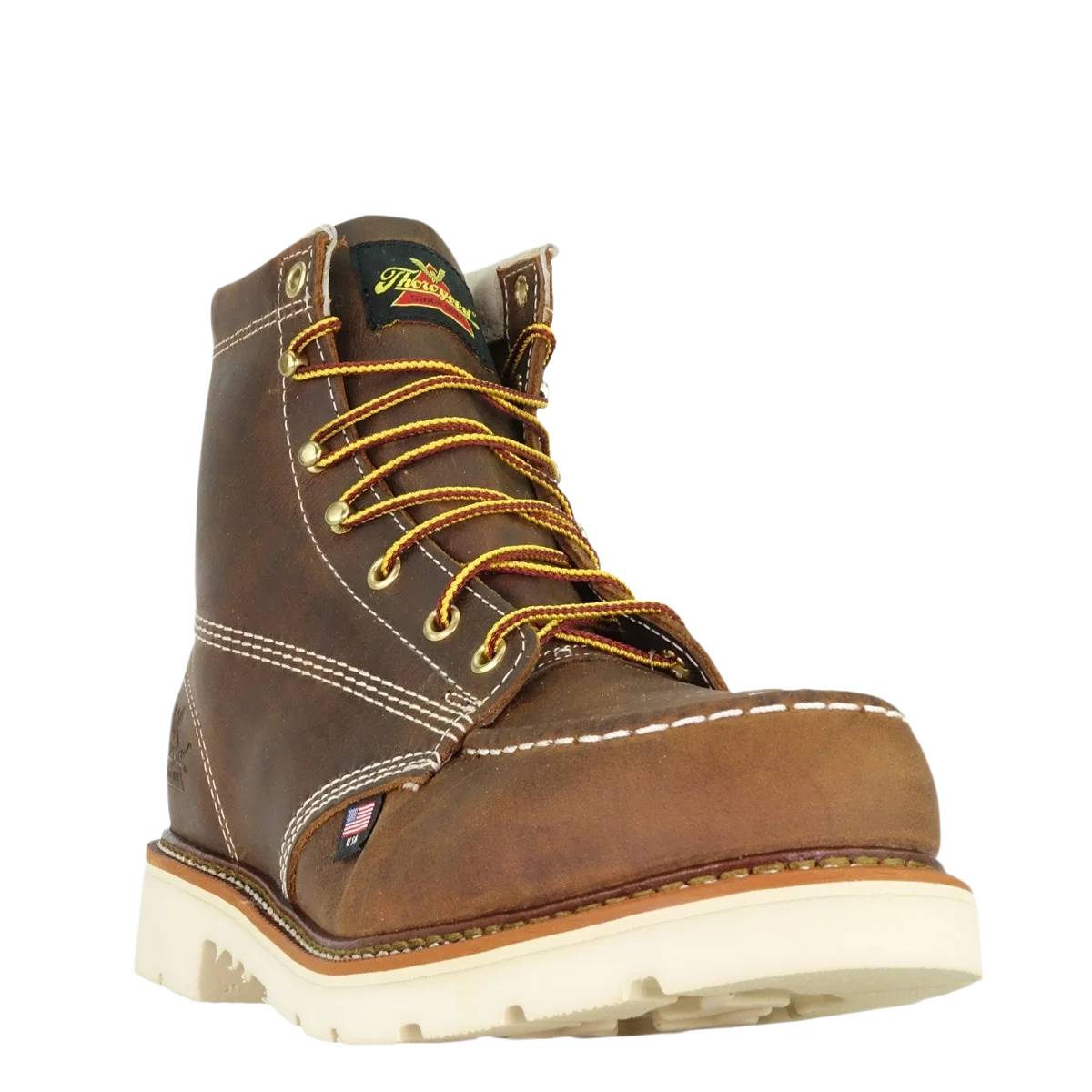 Selected Thorogood American Heritage Trail Crazyhorse Safety Toe Moc Wedge Boots 9EE High-End