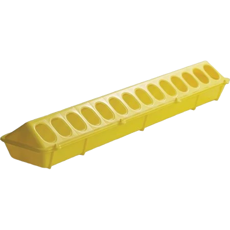 Effective Little Giant Yellow Flip-Top Poultry Feeder 20 in. Original Design