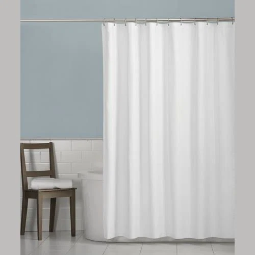 Trusted Zenith Basic White Shower Curtain Liner Premium Material