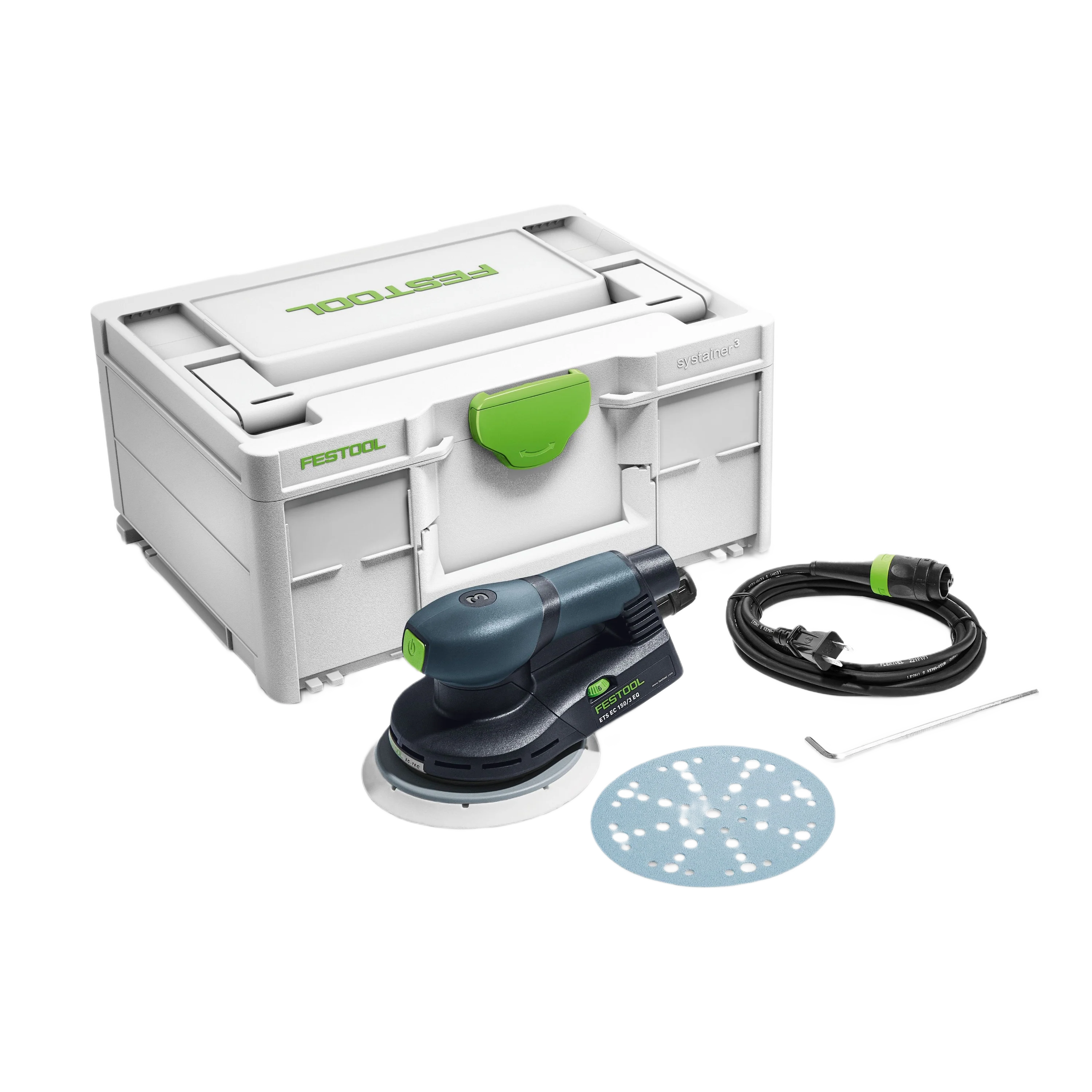 Authentic Festool 576326 ETS EC 150 3 EQ-PLUS Random Orbit Sander Efficient