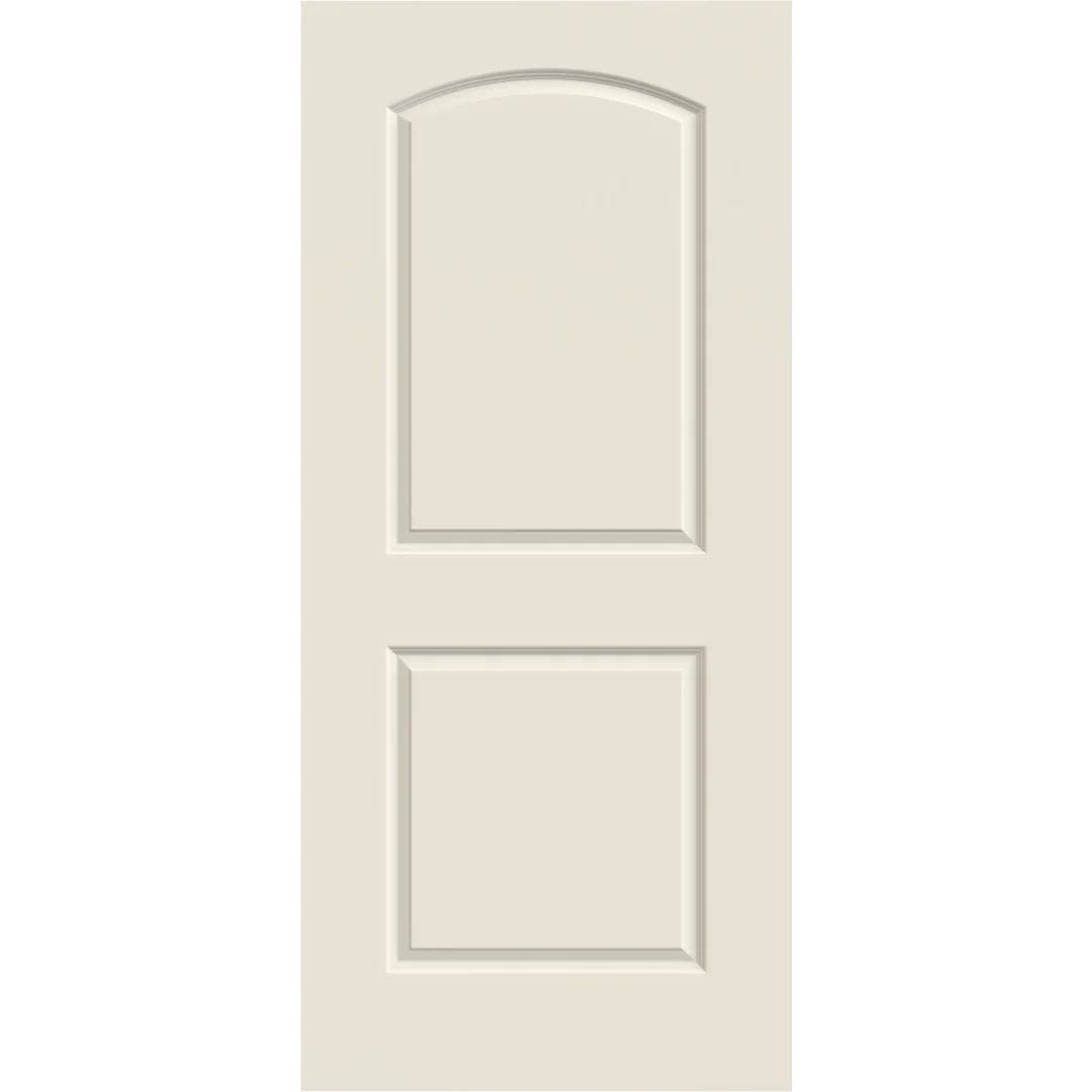 Specialty Jeld-Wen 28 in. x 80 in. Caiman 2-Panel Primed Interior Slab Hollow Core Door High-End