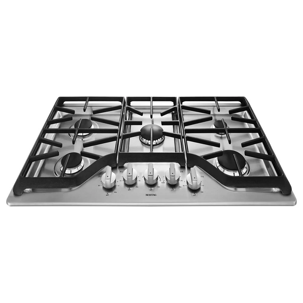 Crafted 36-inch Wide Gas Cooktop with DuraGuard™ Protective Finish Genuine