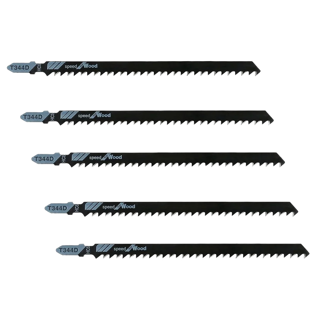 High-Quality Bosch 6 In. 6 TPI Speed T-Shank Jigsaw Blades 5PK Organic