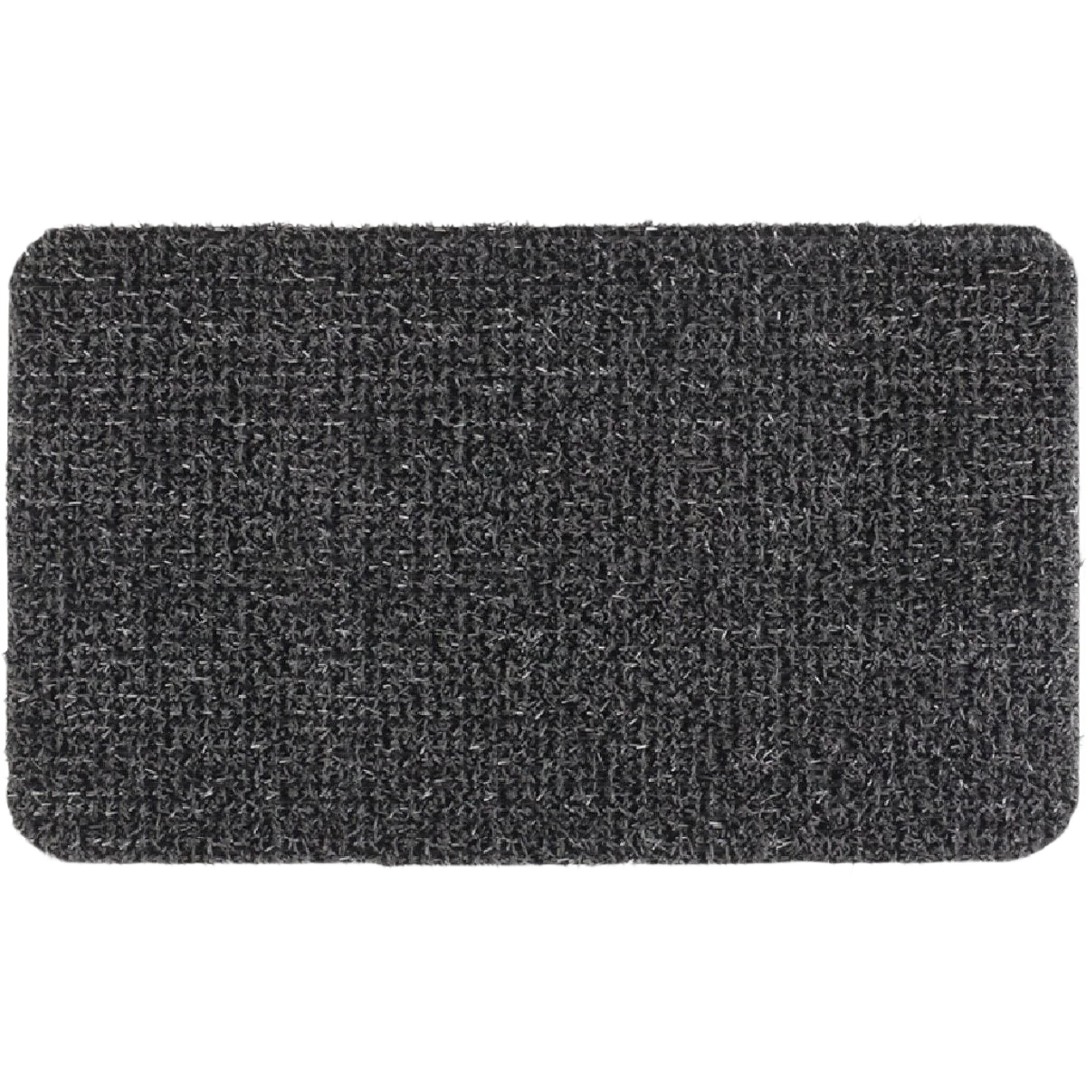 Unique GrassWorx Clean Machine Classic Flint AstroTurf Door Mat 17.5 x 23.5 in. Solid