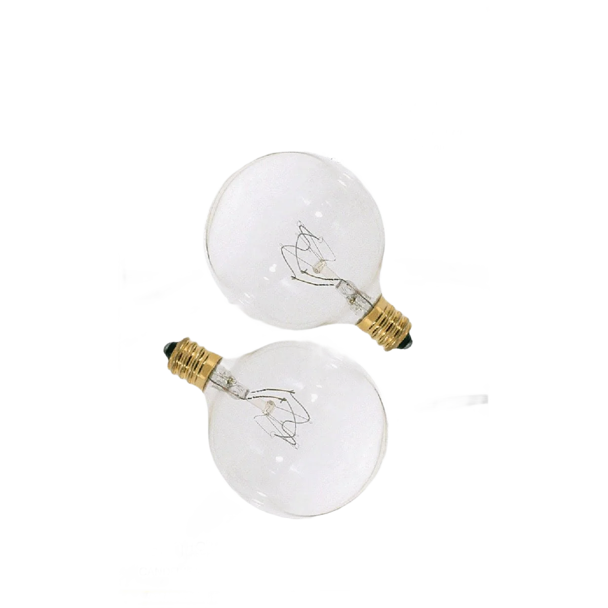 Recyclable Satco 25 Watt G16.5 Clear Incandescent Globe Light Bulb Effective