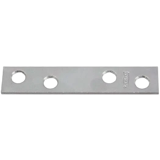 Lightweight National Hardware 3 x 5 8 Zinc Steel Mending Brace 4-Count Superior