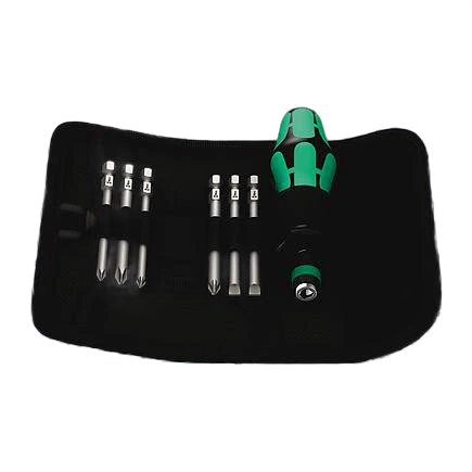 High-Performance Wera Tools Kraftform Kompakt 40 Tool with Pouch 7 pc. Classic