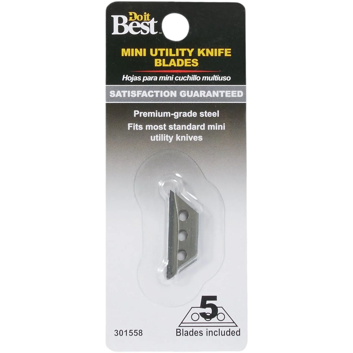 Contemporary Do it 1 In. Mini Utility Knife Blades 5 Pk High-Quality