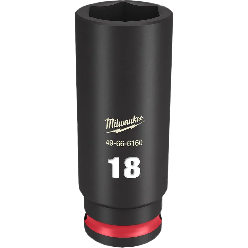 Top-Quality Milwaukee SHOCKWAVE™ Impact Duty™ 3 8 Drive 18-mm Deep 6 Point Socket Refined