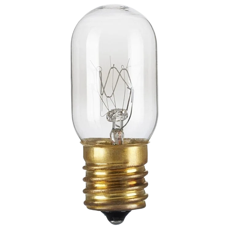 Genuine Satco 30 Watt T7 Incandescent Clear Intermediate Light Bulb Practical