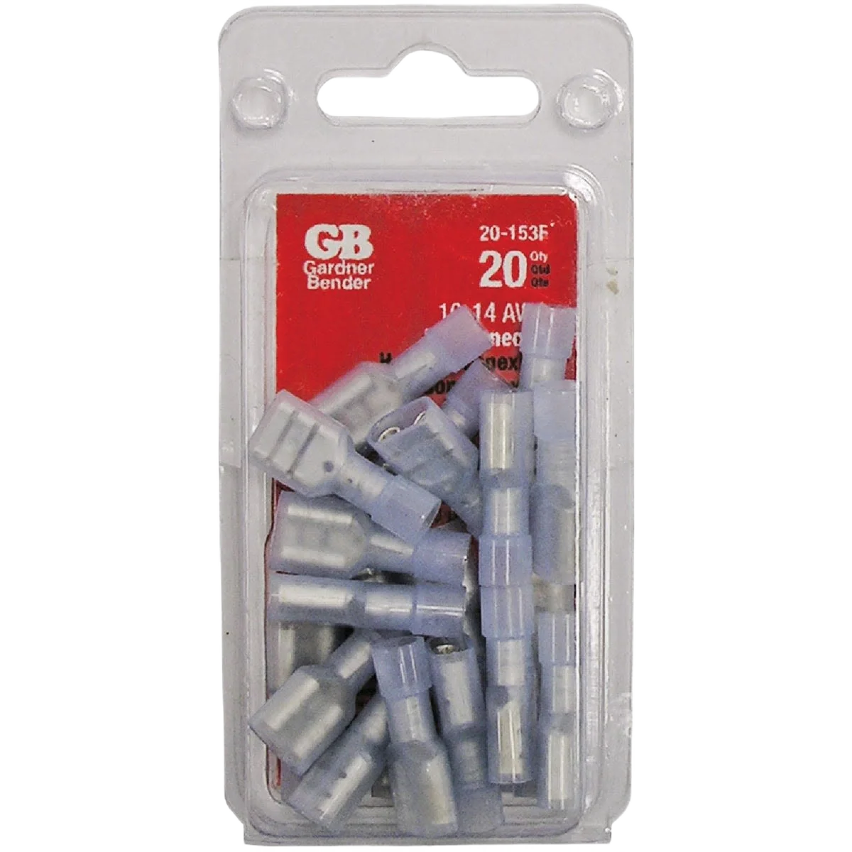 Minimalist Gardner Bender 16 to 14 AWG Blue Fully-Insulated Female Disconnect 20-Pack Expertly Made