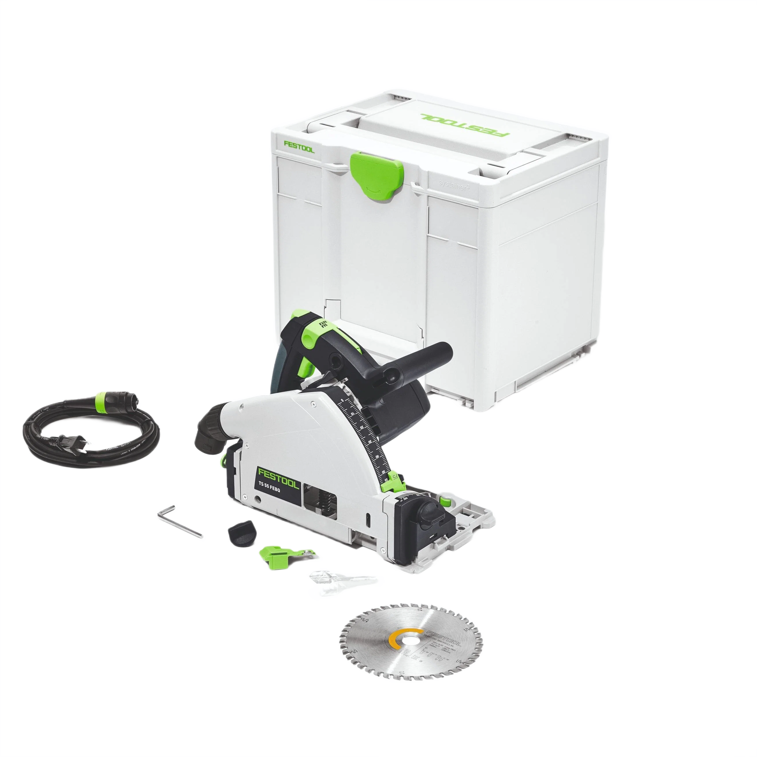 Natural Festool 576708 TS 55 FEQ-F-Plus Plunge-Cut Track Saw Only Fast