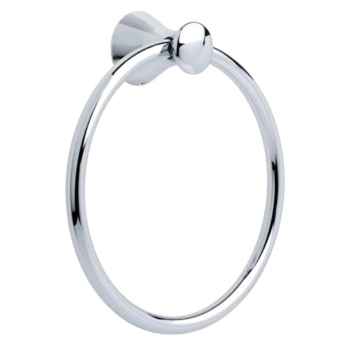 Top-Quality Delta Lahara Chrome Towel Ring Relaxed