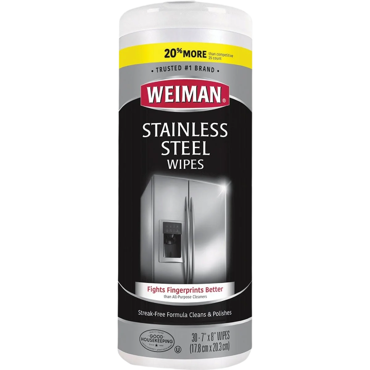 Stylish Weiman Stainless Steel Wipes 30 Count Prestigious