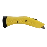 Trendy Lutz Quick Change Heavy Duty Utility Knife and Plastic Holster Yellow Professional