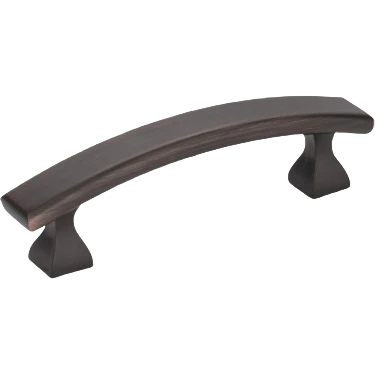 Detailed Hardware Resources Hadley 3 In. CC Square Pull Brushed Oil Rubbed Bronze Premium Material