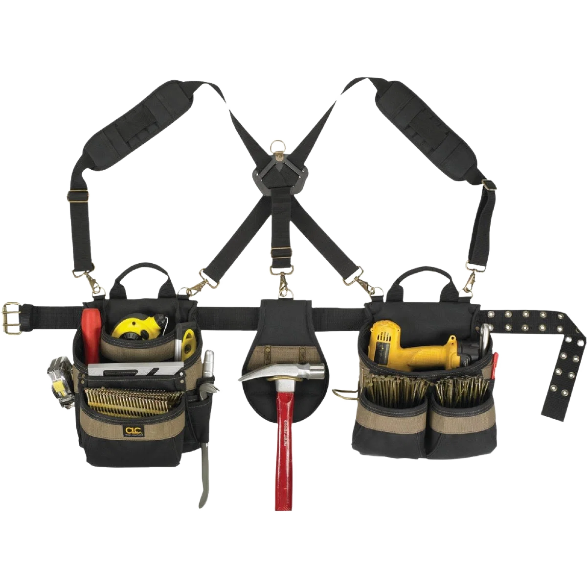 Pure CLC Work Gear 5-Piece Comfortlift Carpenter Apron System Exclusive