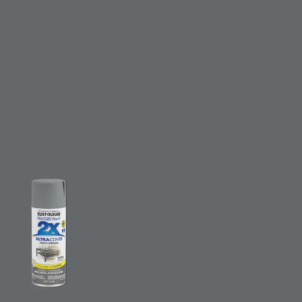 First-Class Rust-Oleum Painters' Touch 2X Granite Satin Spray Paint Primer 12 oz. Premium Material