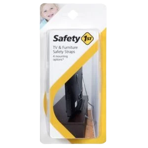Safety 1st TV and Furniture Safety Straps User-Friendly