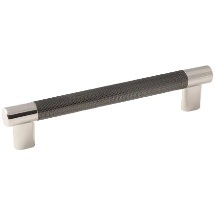 Responsible Amerock Esquire Polished Nickel Gunmetal Pull 6-5 16 in. Green