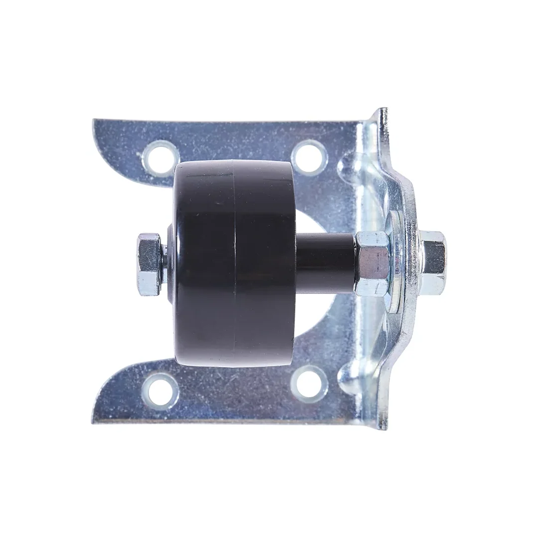 Refined National Hardware Zinc-Plated Up to 2-1 4 Steel Barn Door Stay Roller Solid