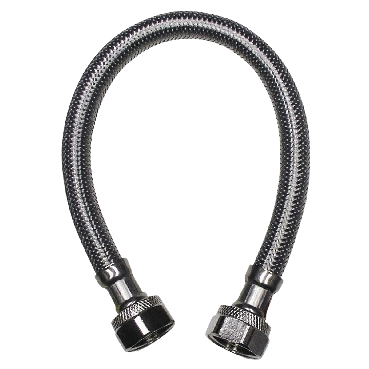 Authentic B K Stainless Steel Faucet Connector 1 2 In. F x 1 2 In. F x 12 In. L Breathable