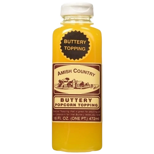 Dependable Amish Country Popcorn Buttery Topping 16 oz. World-Class