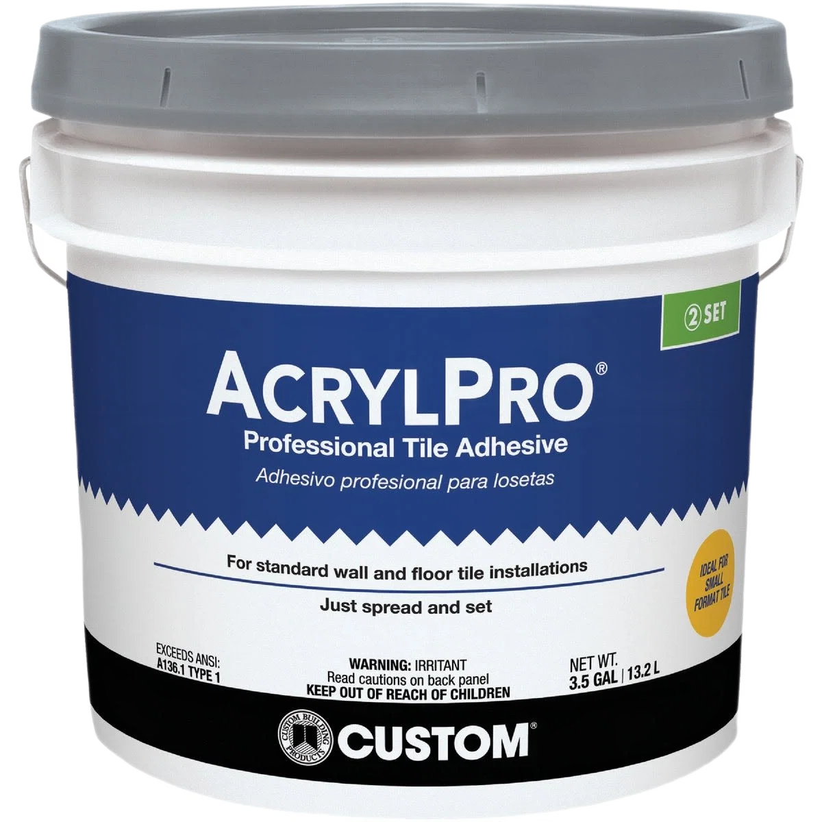 Exclusive AcrylPro Ceramic Tile Mastic 3.5 gal. Powerful