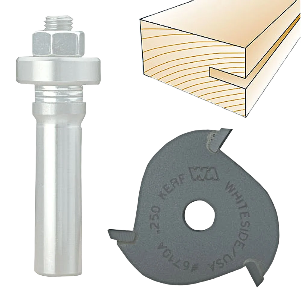 Smooth Whiteside 3-Wing Slotting Cutter 5 32 in. Practical