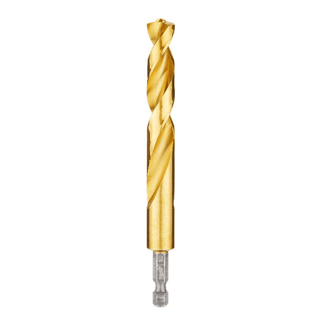 High-End Milwaukee SHOCKWAVE™ 1 2 RED HELIX™ Titanium Drill Bit First-Class