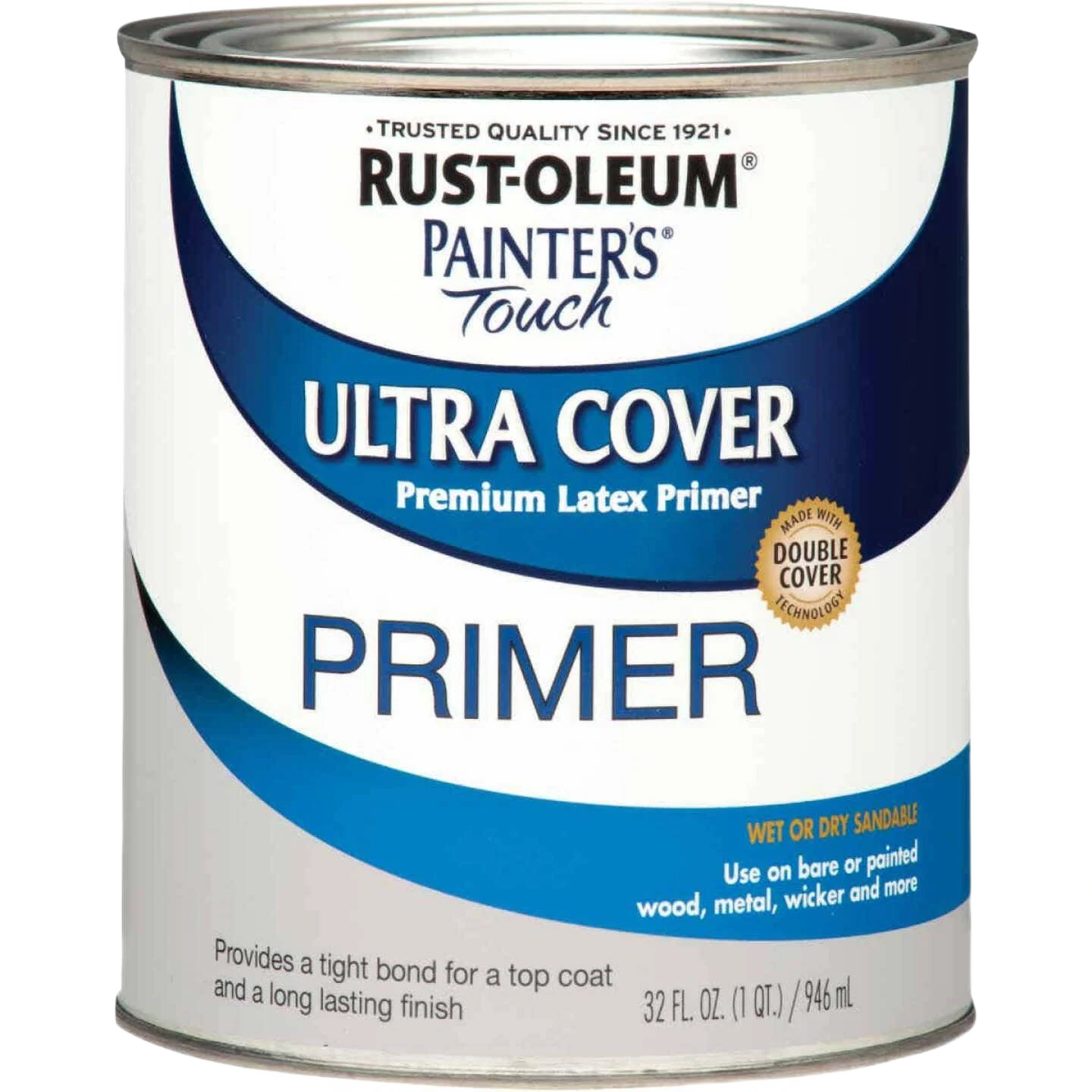 High-Performance Rust-Oleum Painter's Touch Flat Gray Ultra Cover Primer 1 Quart Relaxed