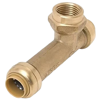 Easy-to-Use SharkBite Center Slip Tube Repair Tee 1 2 in. Prestigious