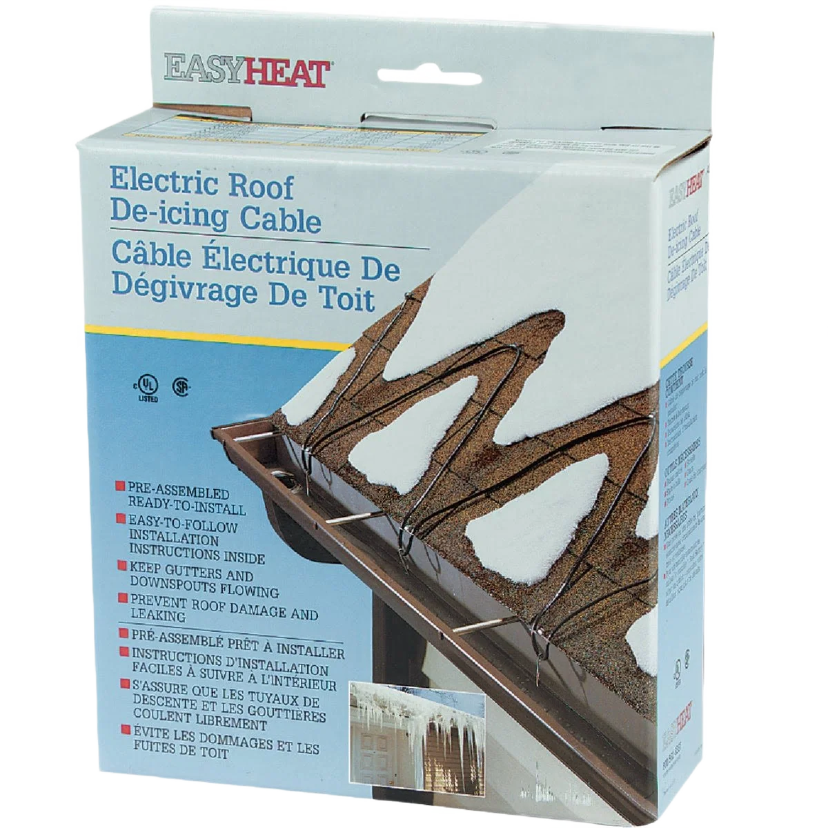 Authentic Easy Heat 80 Ft. 120V 5W Roof De-Icing Cable Official