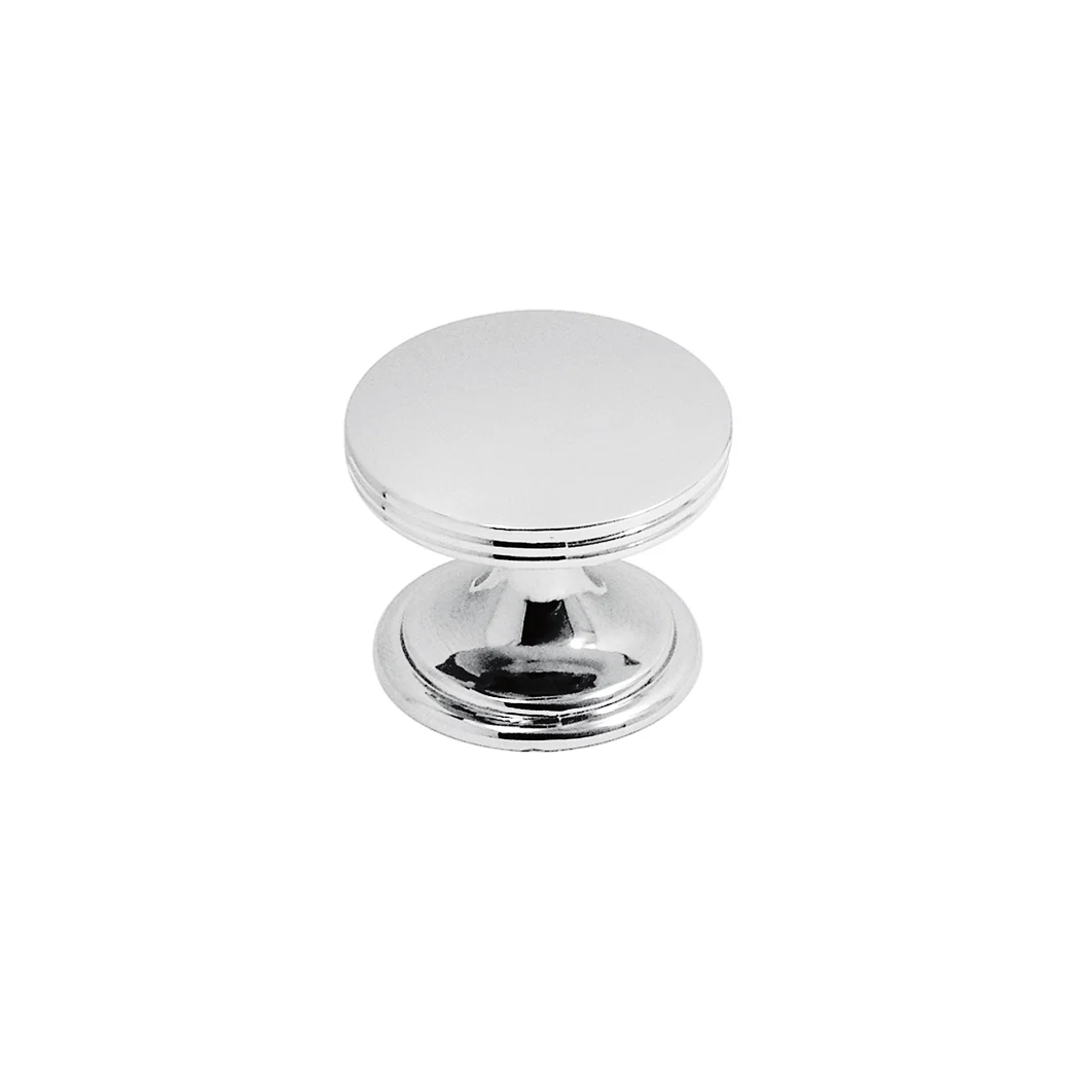Prestigious Hickory Hardware 1-3 8 Chrome American Diner Knob Fine