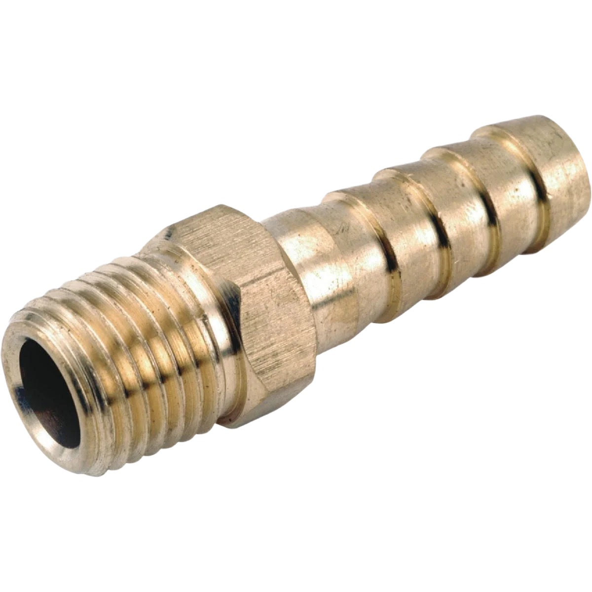 Stylish Anderson Metals Brass Hose Barb 1 4 In. ID x 1 4 In. MPT Eco-Friendly