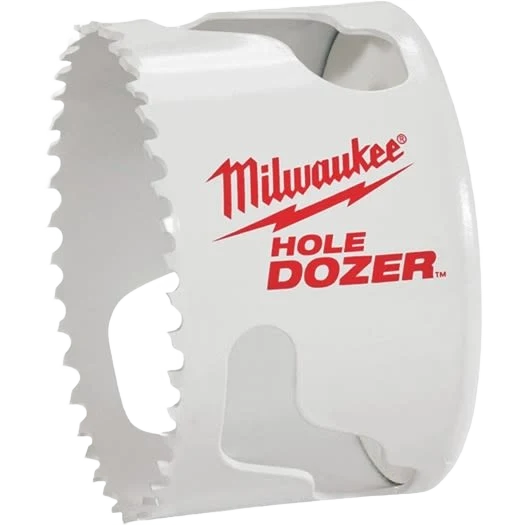 High-End Milwaukee HOLE DOZER™ 3-1 2 Bi-Metal Hole Saw Long-Lasting
