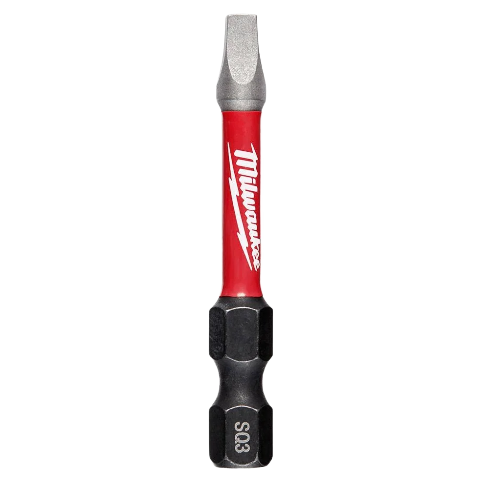 Smooth Milwaukee SHOCKWAVE™ Impact Duty™ 2 SQ3 Square Bit Superior