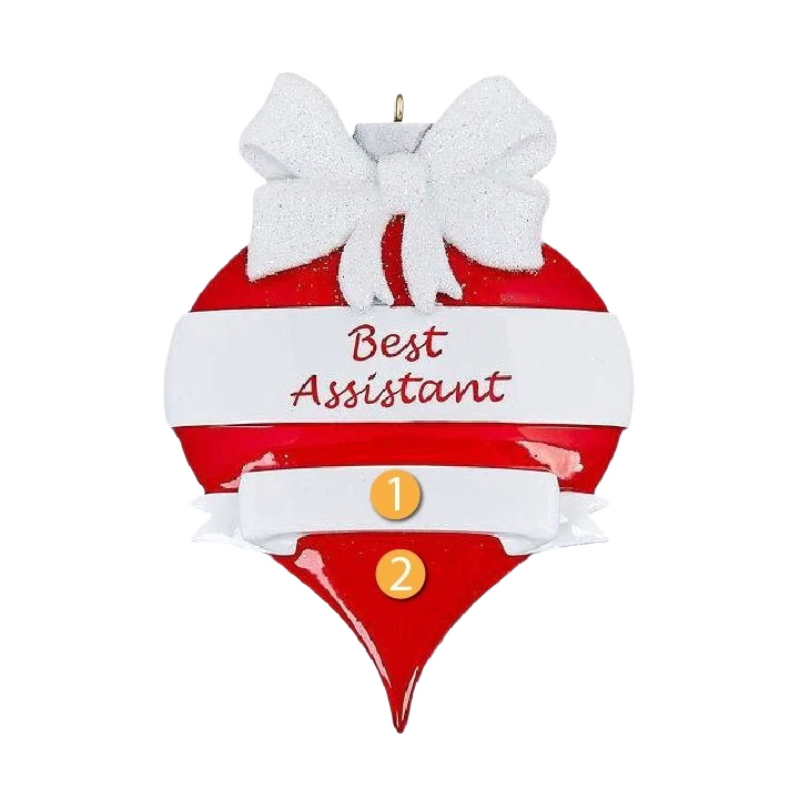 Outstanding Rudolph Me Personalized Assistant Ornament Flexible