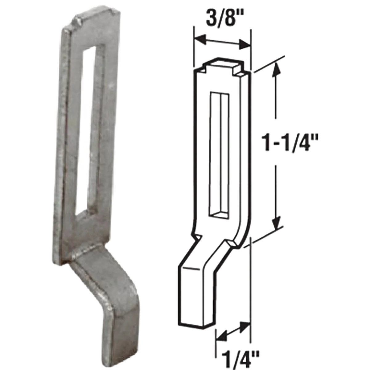 Relaxed Prime-Line Striker with Screws Original Design